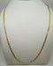 Collana oro 18k unisex catena 3 colori 60 cm 11,80 gr | Gioiellitosti.it